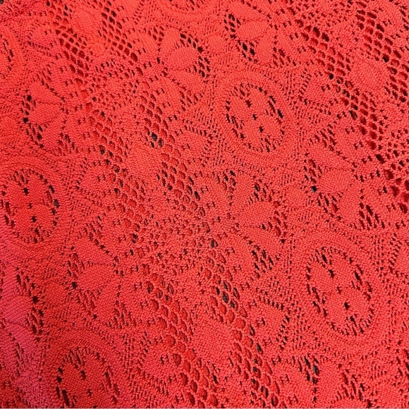 EYESHADOW size L Vermillion Bohemian Lace Top with Fringe Detail at wais… - Picture 10 of 11